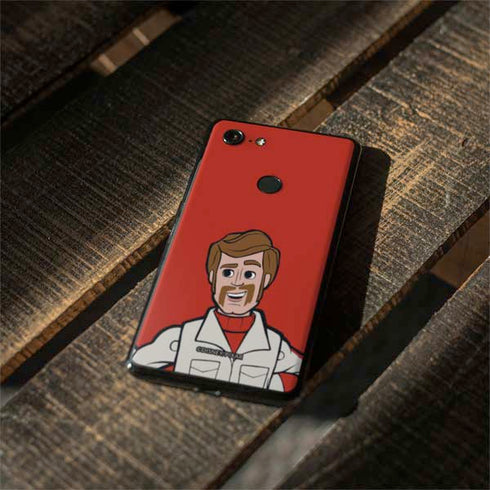 Disney Toy Story Duke Caboom Google Pixel 3 Skin